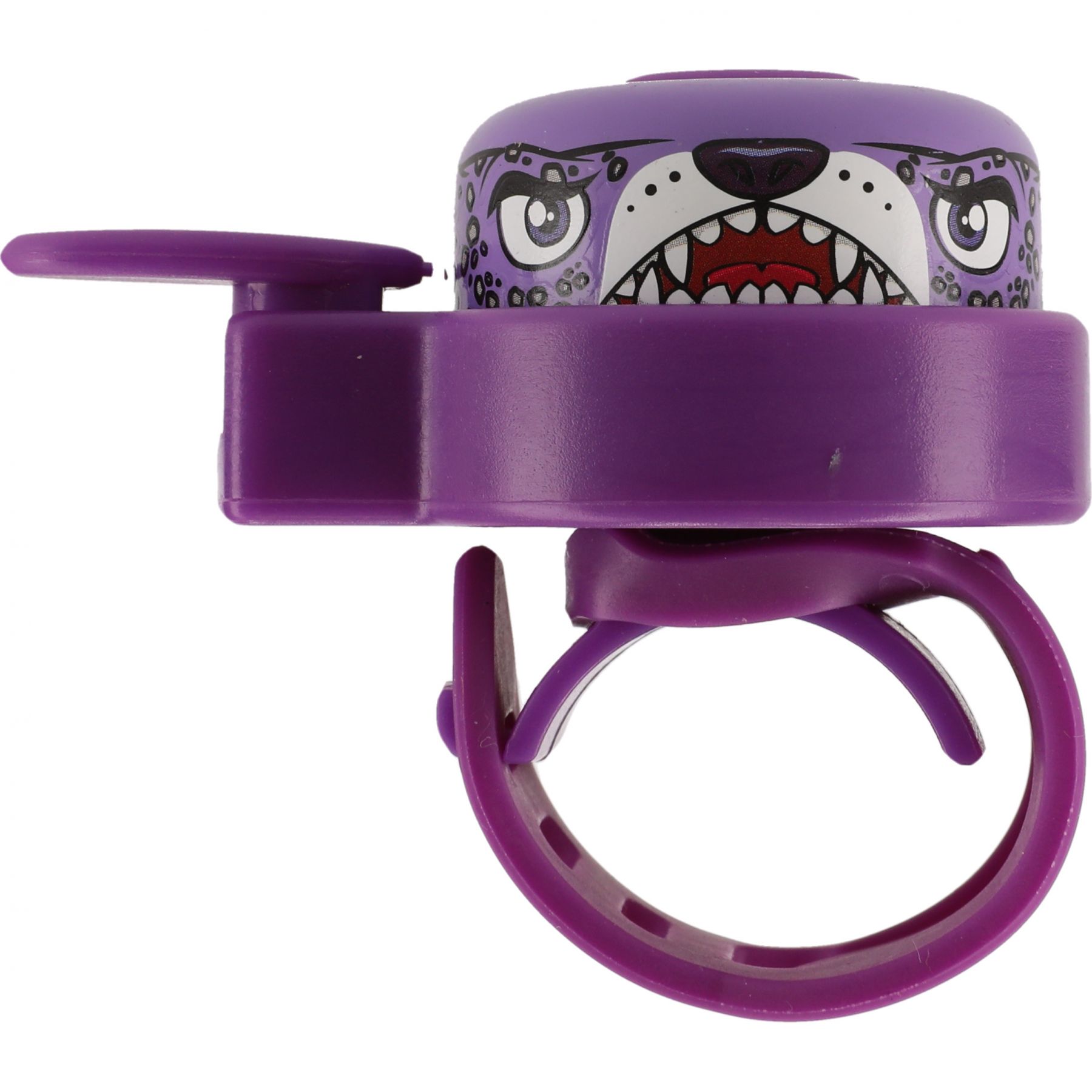 Crazy Safety Leopard, Klingel, lila