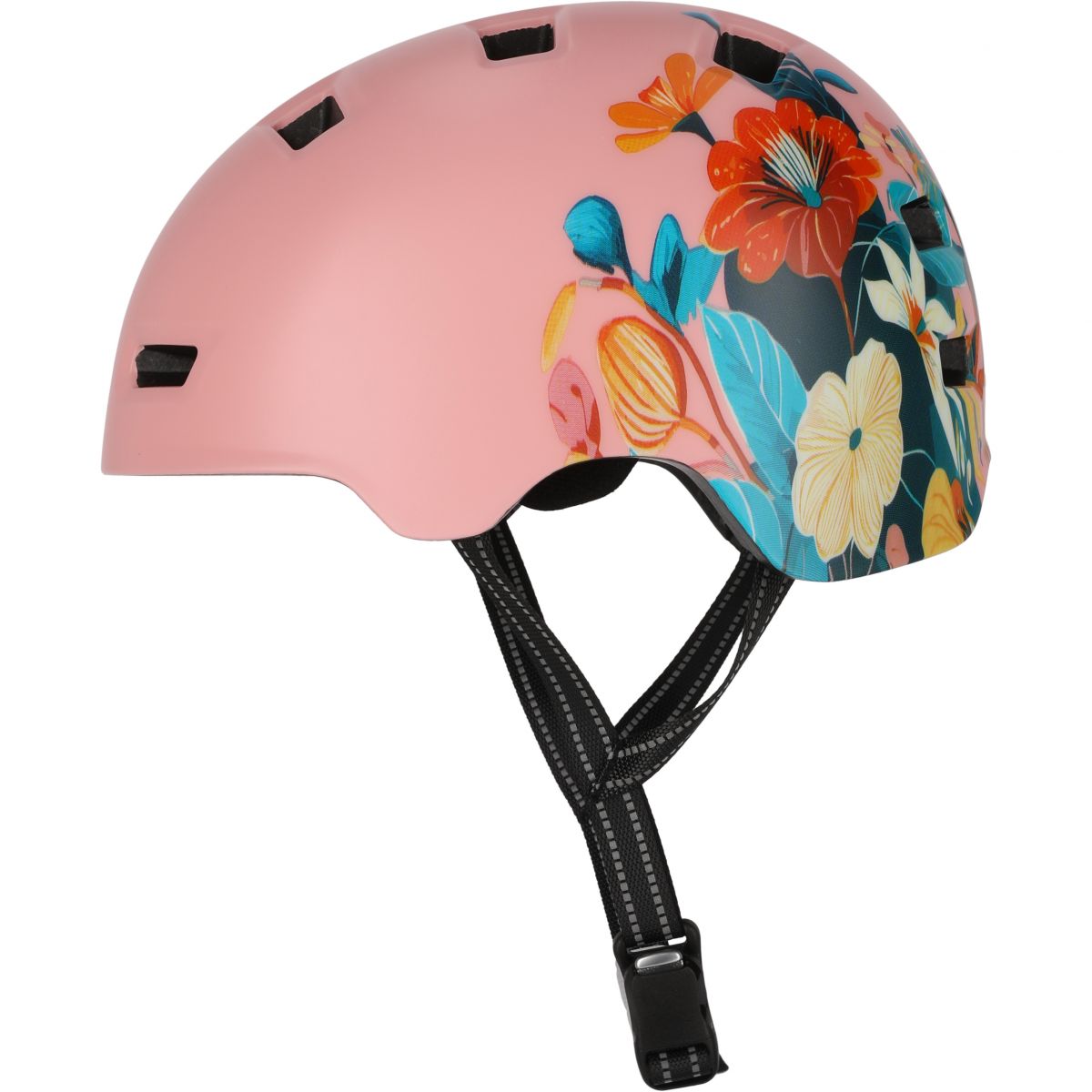 Crazy Safety Rampage Flower, Fahrradhelm, pink — 2