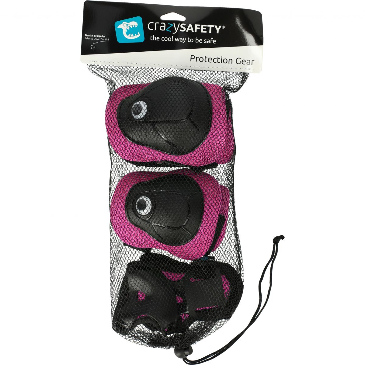 Crazy Safety, Schutzausrüstung, Junior, pink — 2