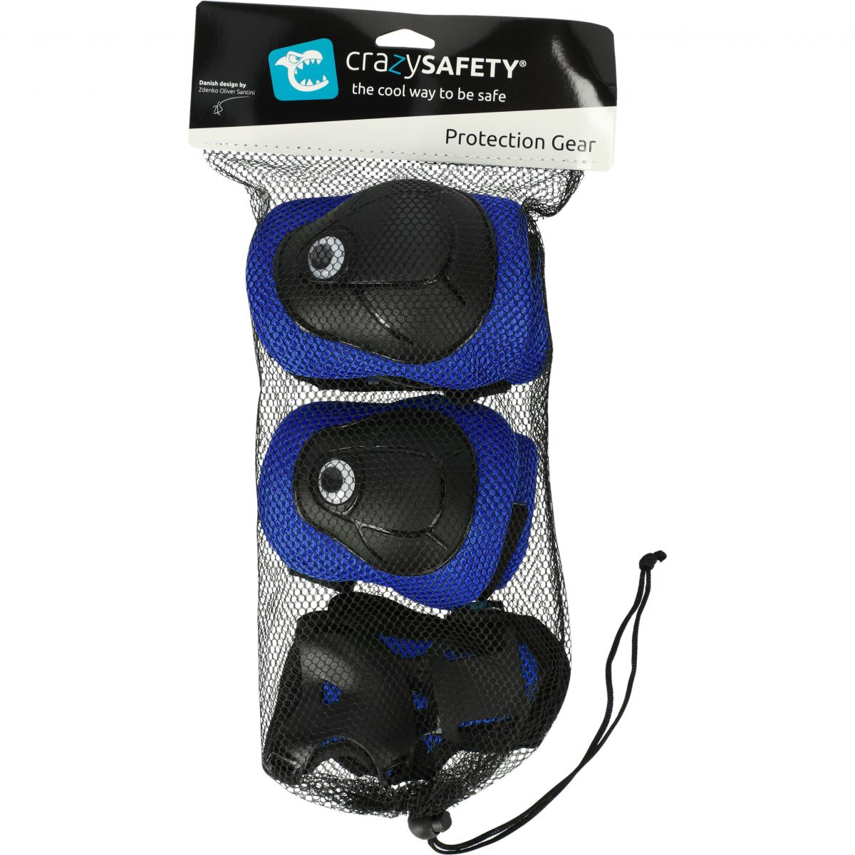 Crazy Safety, Schutzausrüstung, Junior, blau — 2