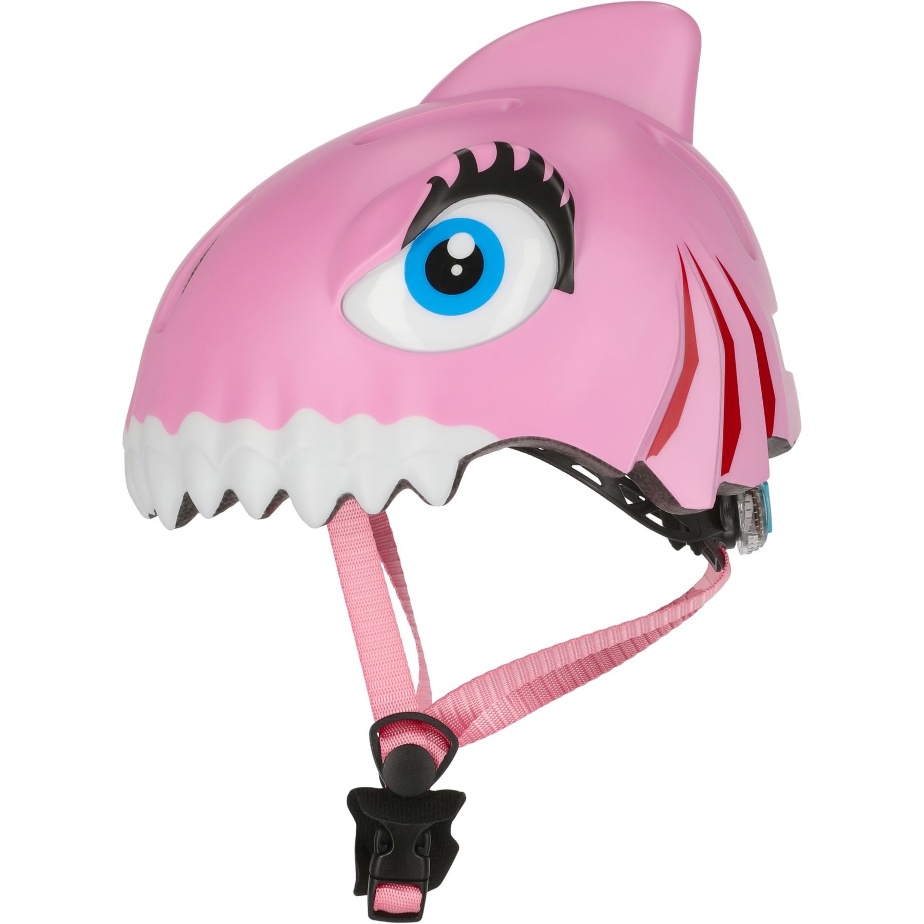 Crazy Safety Shark, Fahrradhelm, Junior, pink