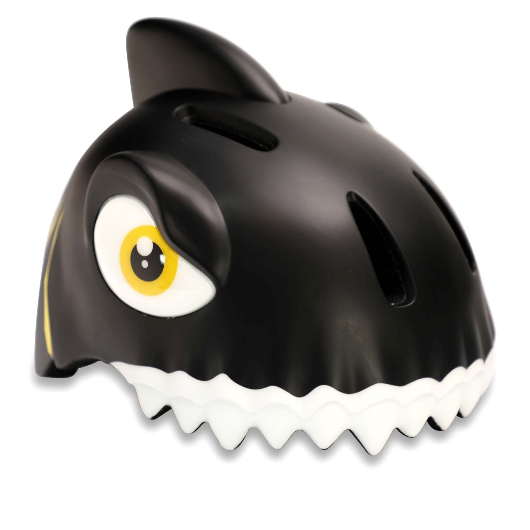 Crazy Safety Shark, Fahrradhelm, Junior, schwarz