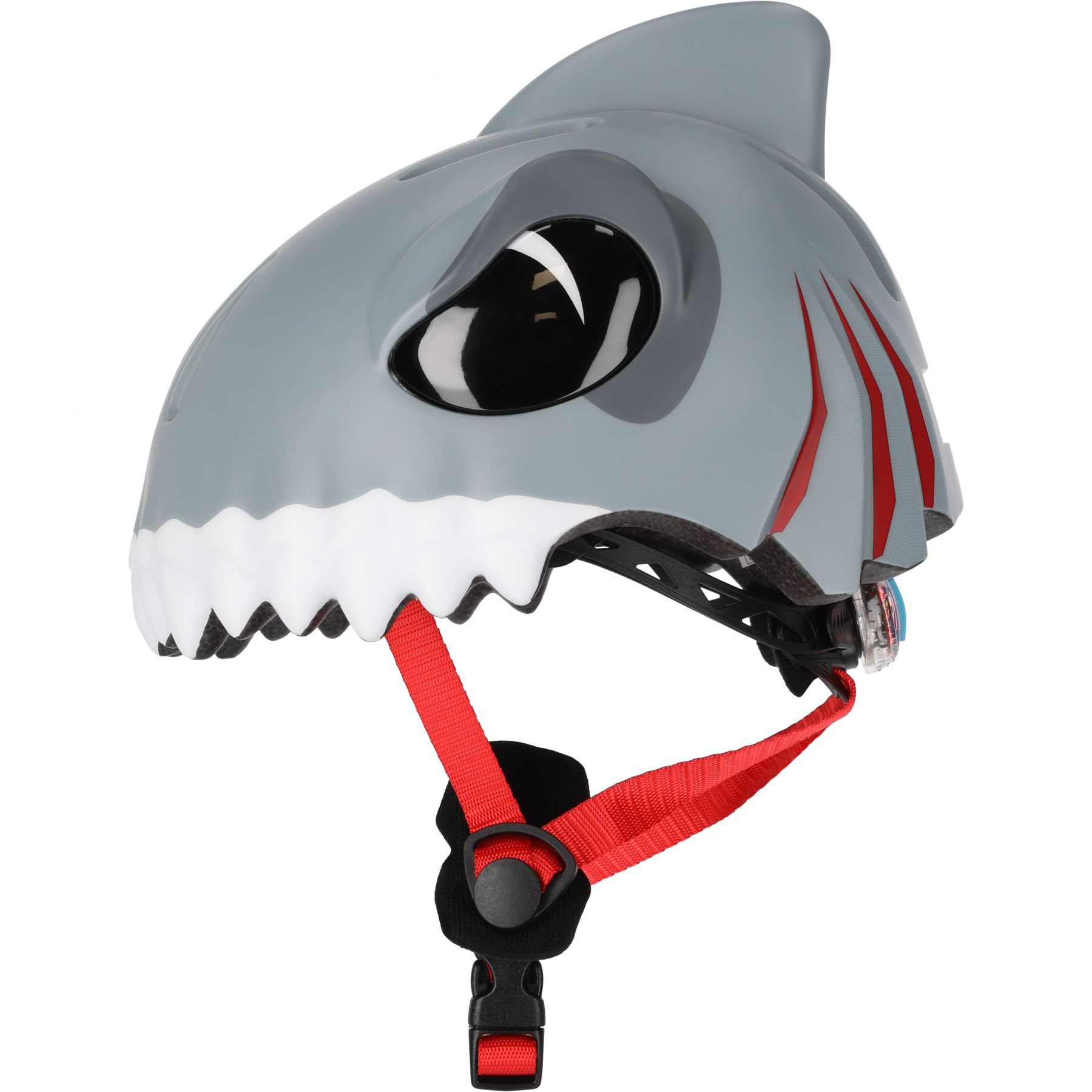 Crazy Safety Shark, Fahrradhelm, Junior, grau