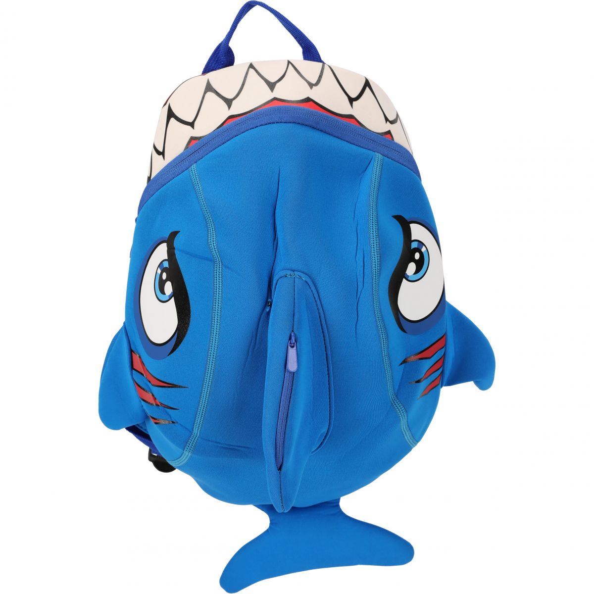 Crazy Safety Shark, Rucksack, Junior, blau — 2