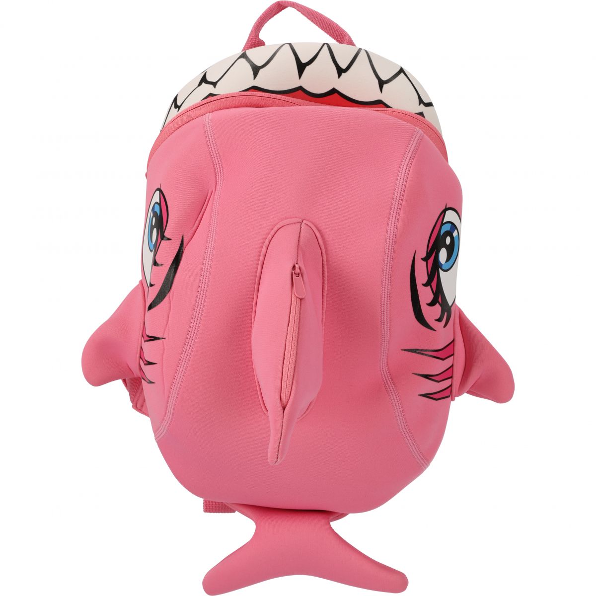 Crazy Safety Shark, Rucksack, Junior, Pink — 2