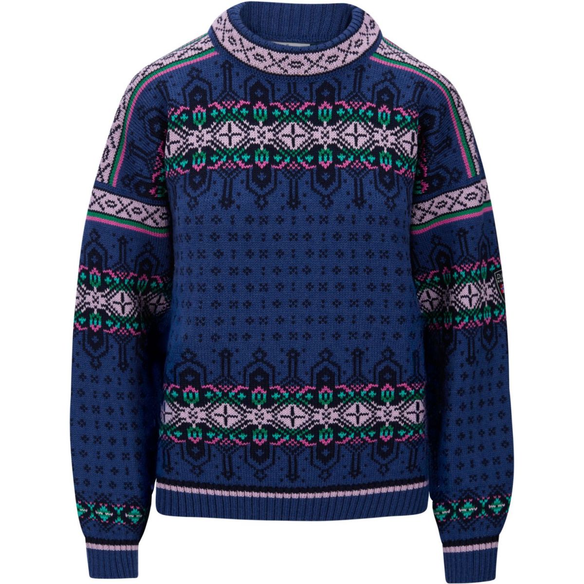 Dale of Norway Albertville Fem. Pullover, Fleecejacke, Damen, blau — 2