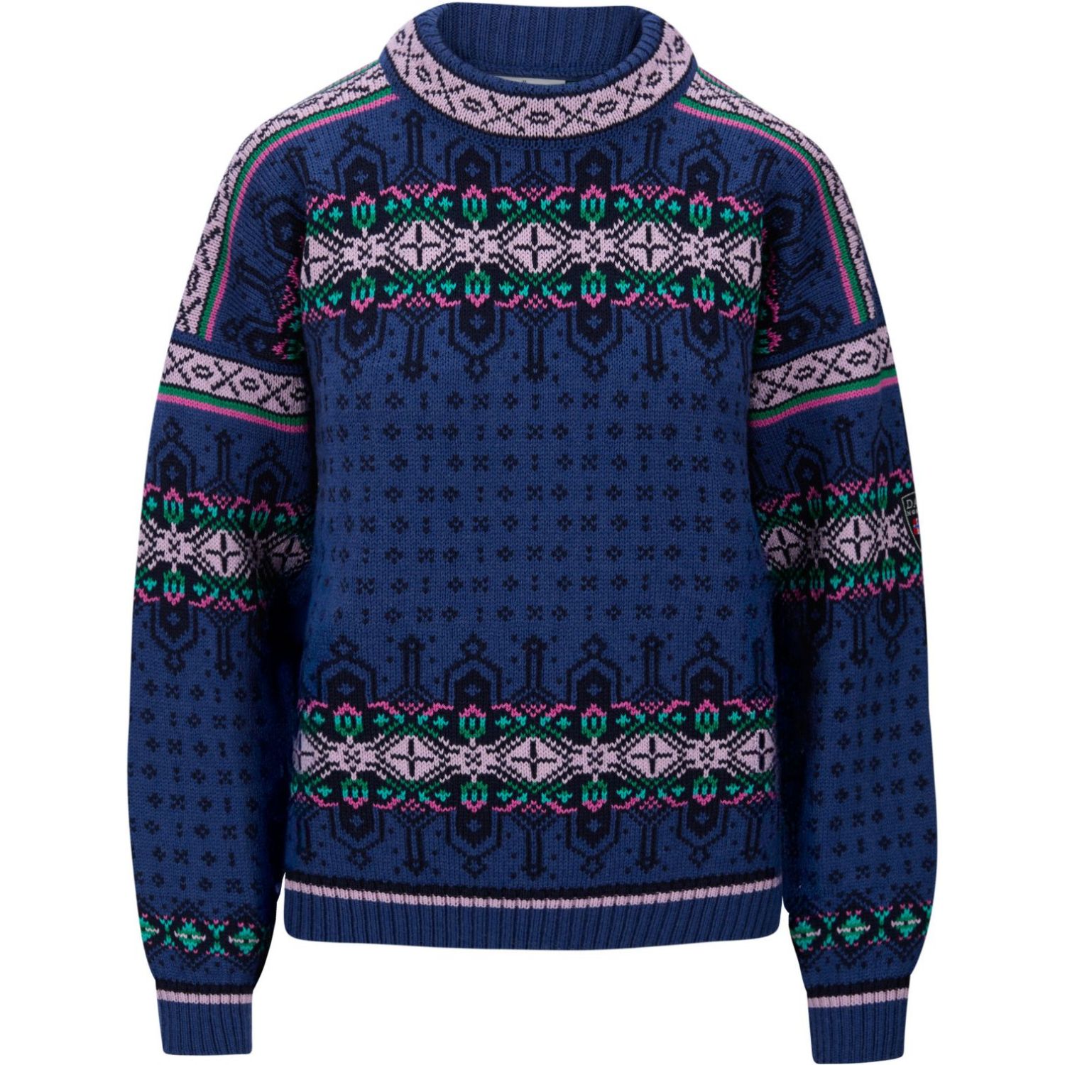 Dale of Norway Albertville Fem. Pullover, Fleecejacke, Damen, blau