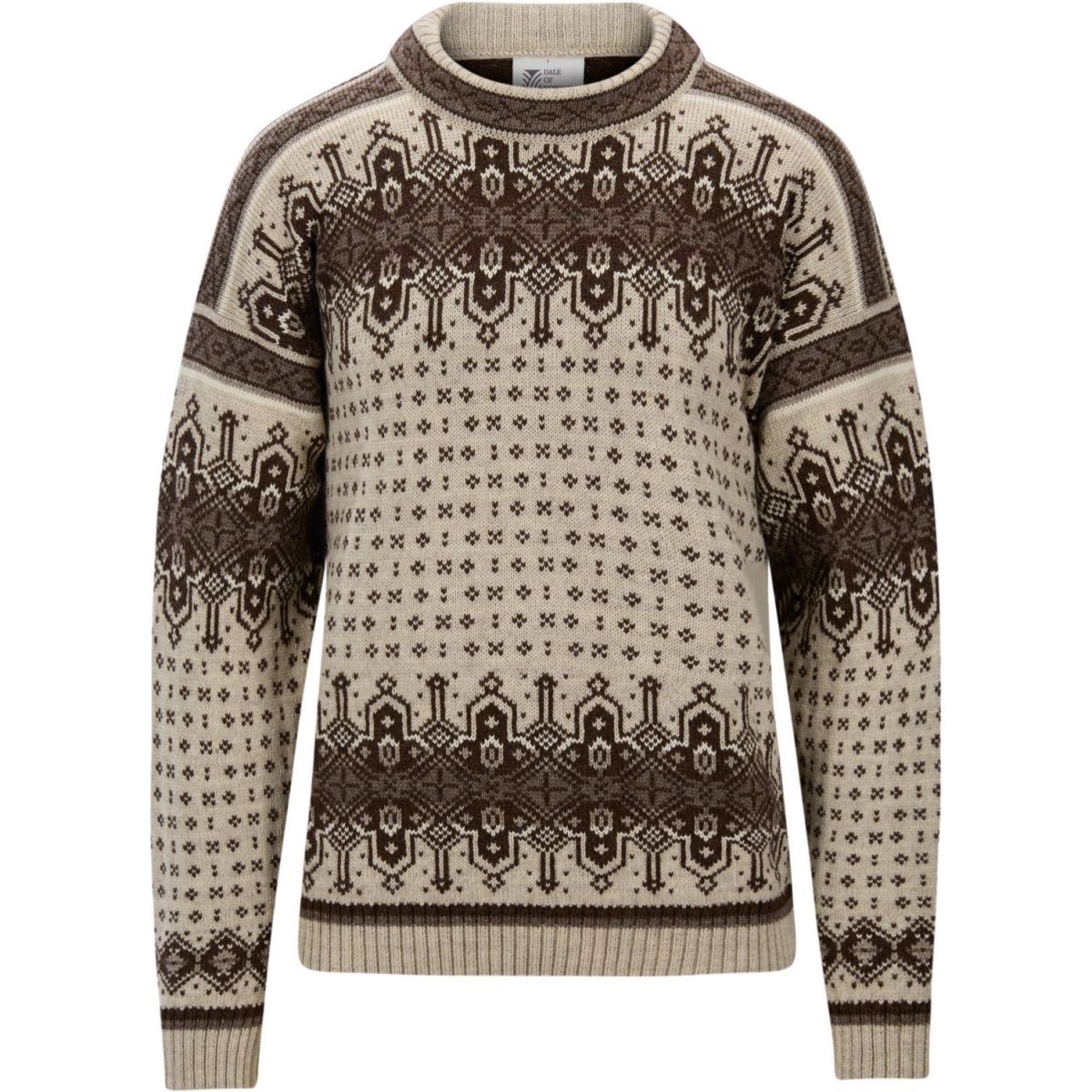Dale of Norway Albertville Masc. Sweater, Herren, birch coffee — 2
