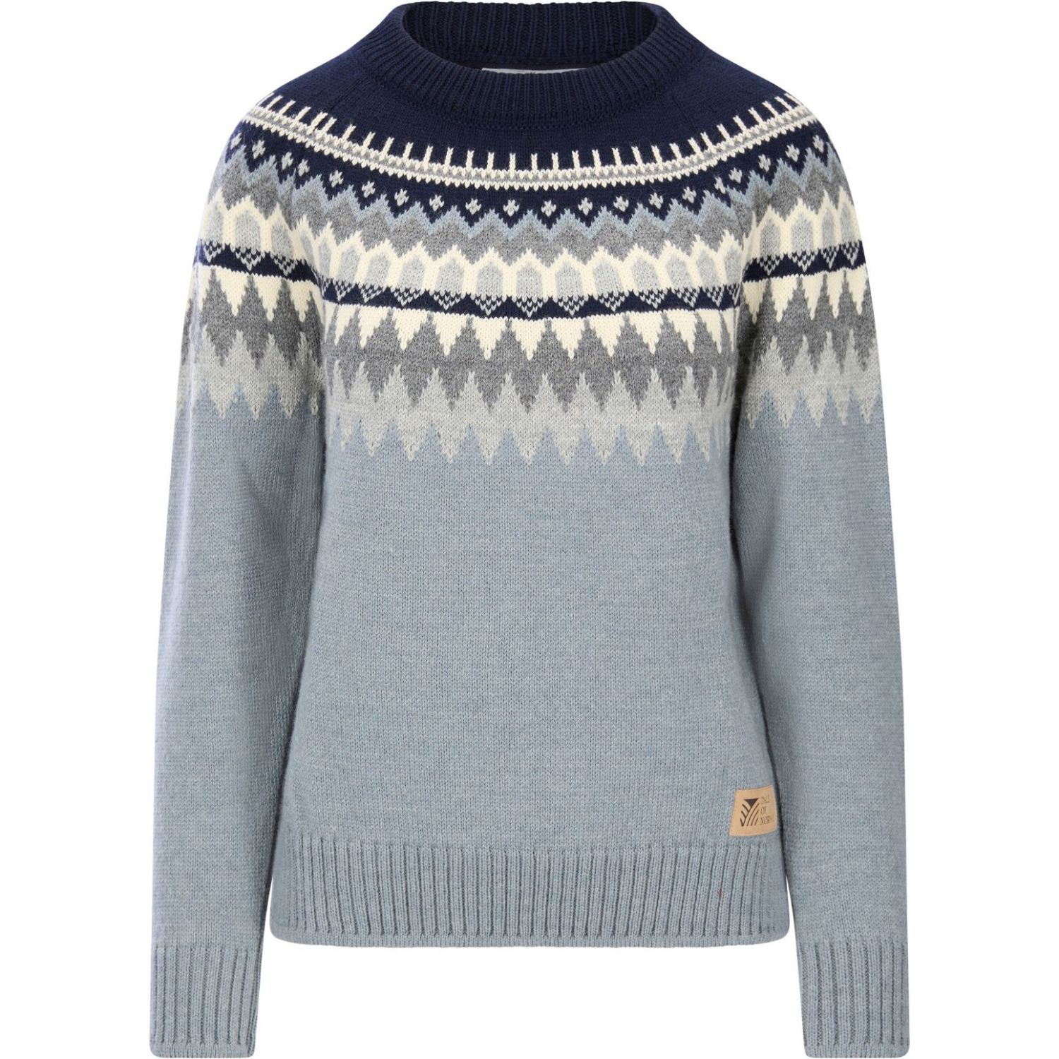Dale of Norway Losna Feminine Sweater, Fleecejacke, Damen, blau
