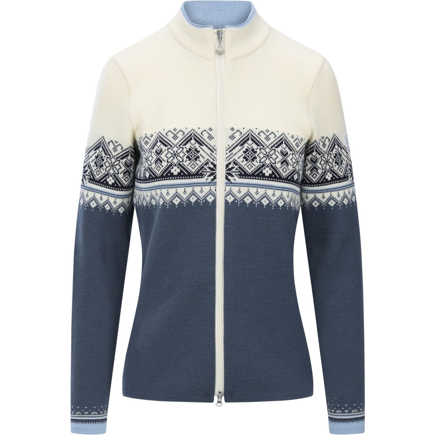 Dale of Norway Moritz Fem. Jacke, Fleecejacke, Damen, Offwhite/Navy