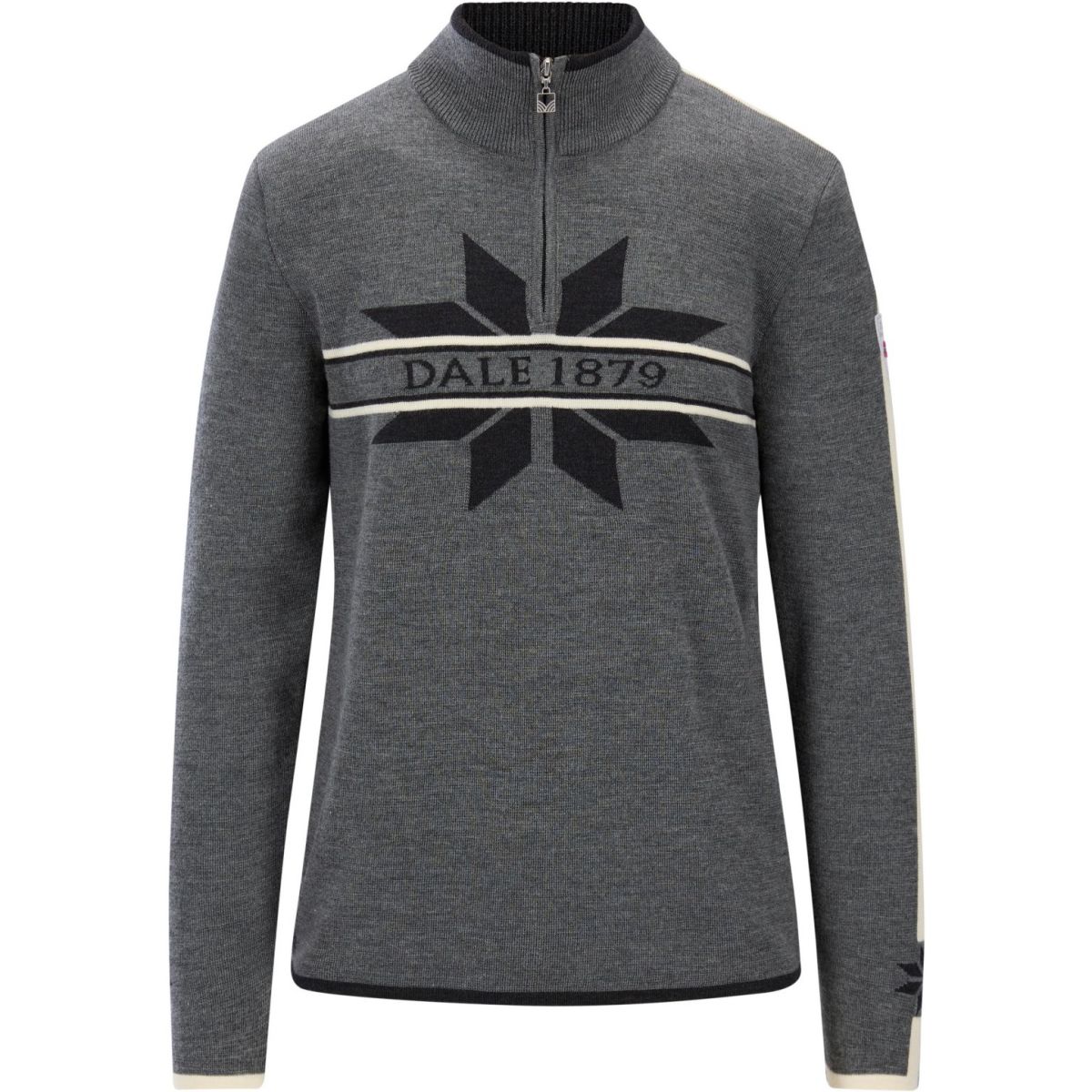Dale of Norway Nåle Masc Sweater, Fleecejacke, Herren, grau — 2