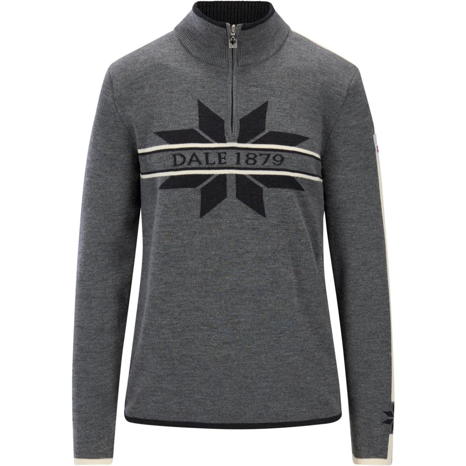 Dale of Norway Nåle Masc Sweater, Fleecejacke, Herren, grau