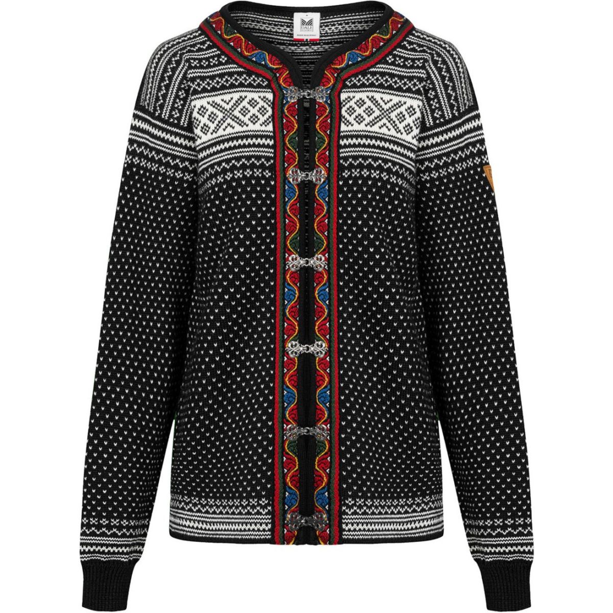 Dale of Norway Setesdal Uni Jacket, Fleecejacke, Herren, schwarz