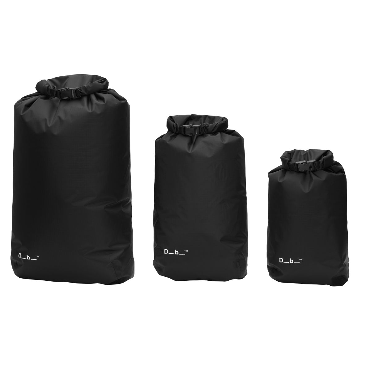 Db - Dry Bag 3Pcs Set Black Out