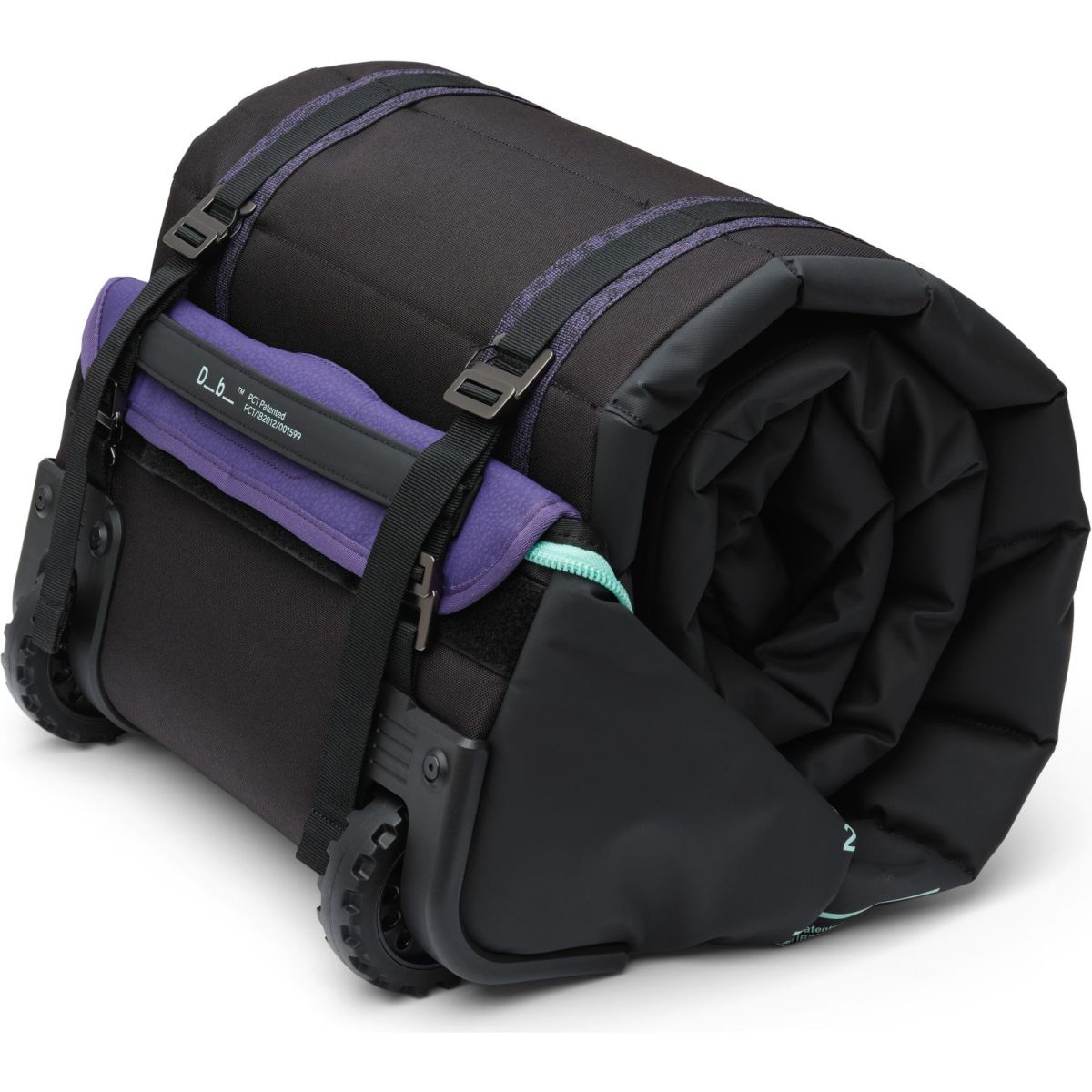 Db Snow Roller Pro 127L, Black Purple — 2