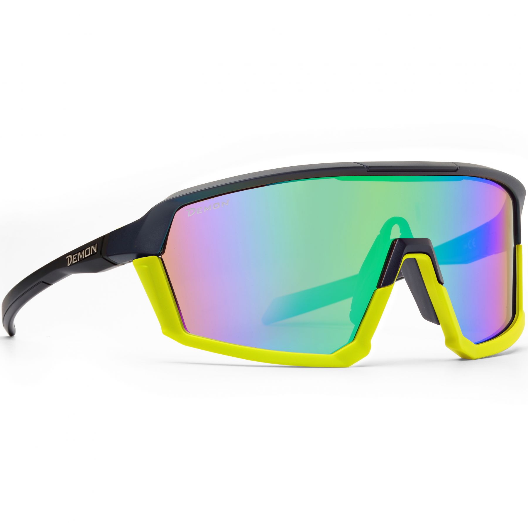 Demon Gravel, Sonnenbrille, schwarz/gelb