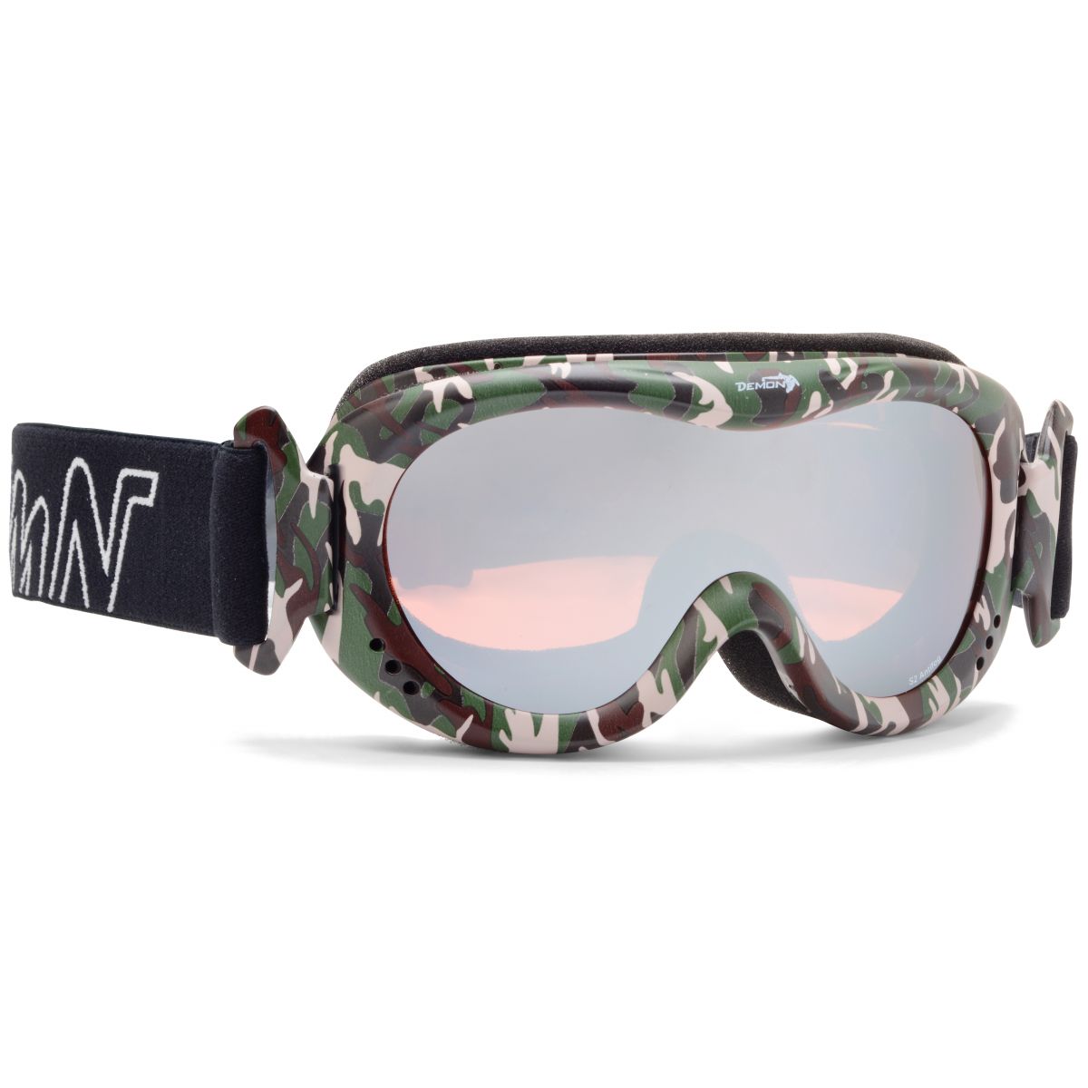 Demon Snow 6, Skibrille, Junior, army — 2