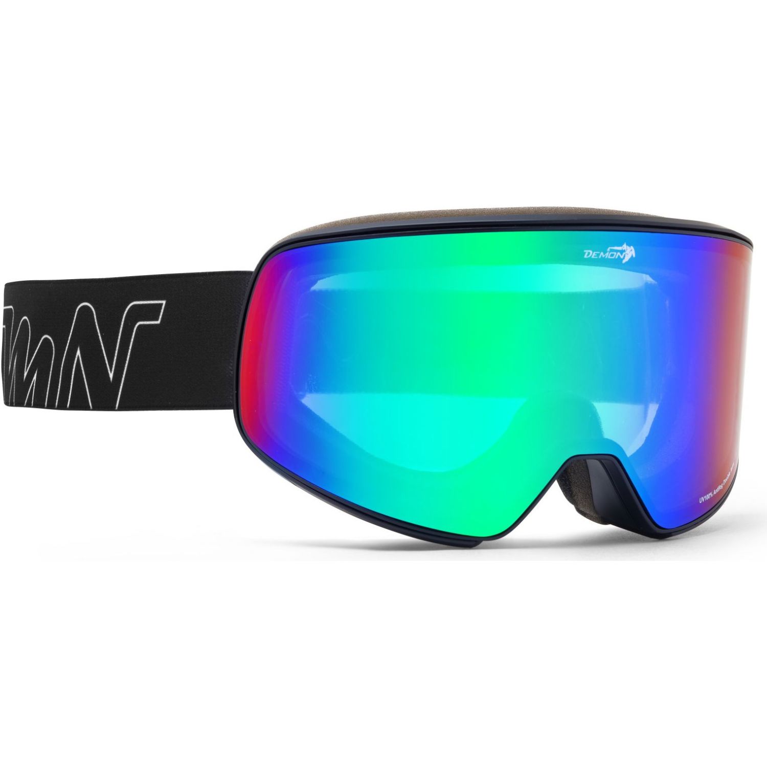 Demon Soular OTG, Skibrille, schwarz