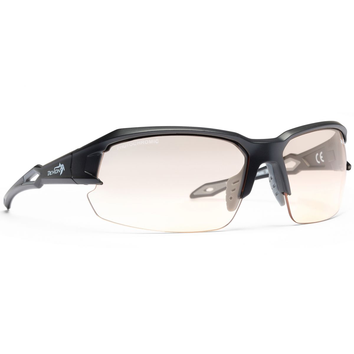 Demon Tiger Sun, Sonnenbrille mit Lesefeld, schwarz/grau — 2