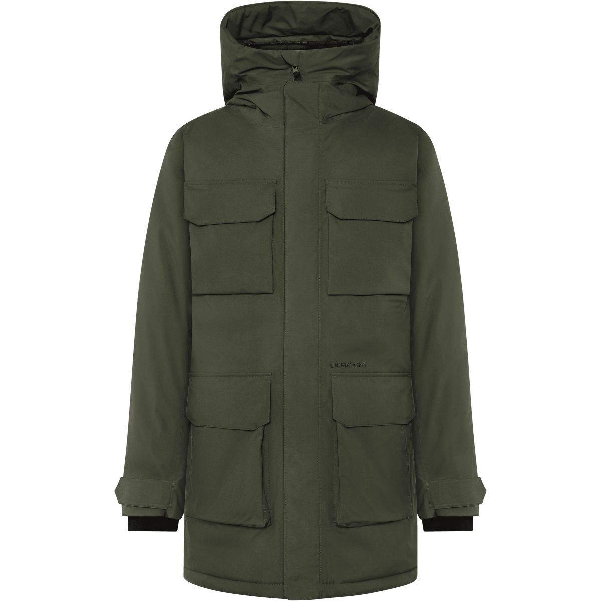 Didriksons Aiden 2, Parka, Herren, dunkelgrün — 2