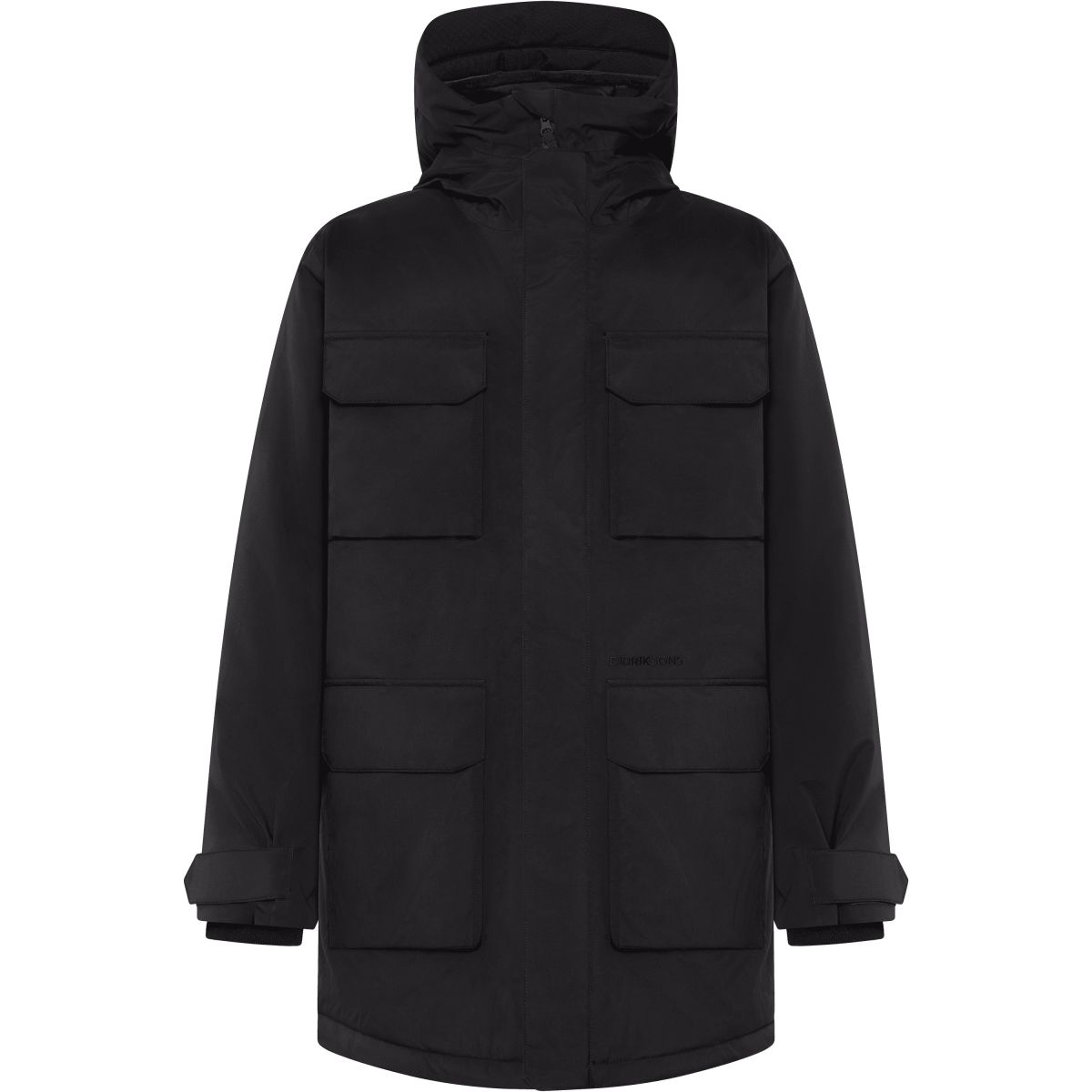 Didriksons Aiden 2, Parka, Herren, schwarz — 2