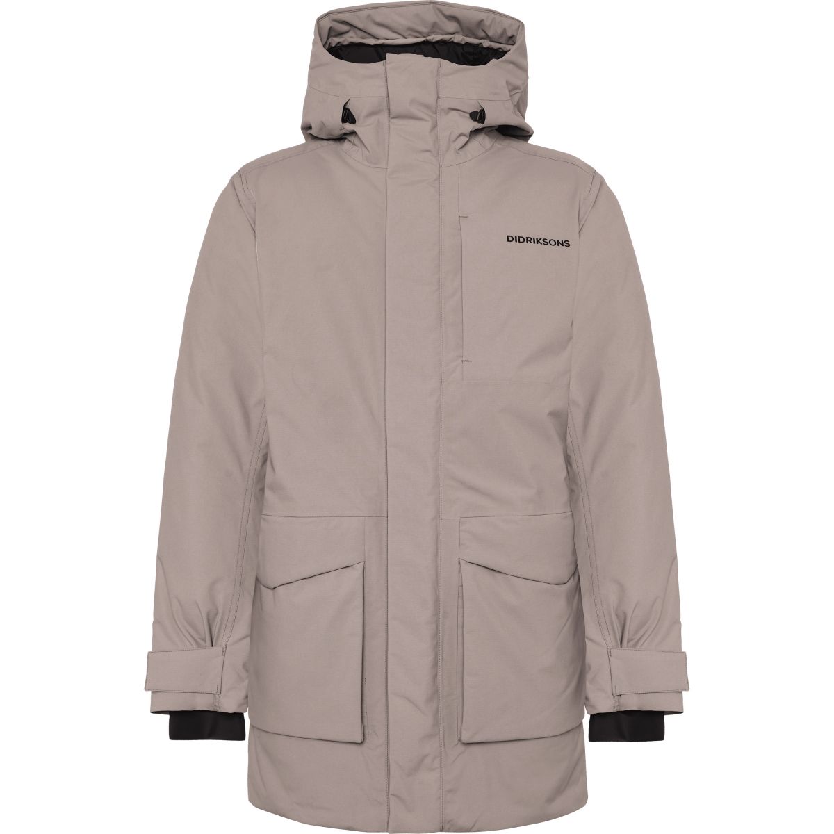 Didriksons Akilles 3, Parka, Herren, ash brown — 2