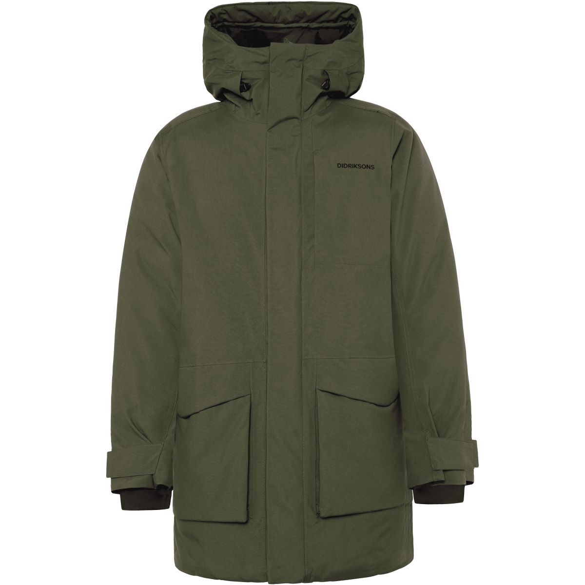 Didriksons Akilles 3, Parka, Herren, dunkelgrün — 2