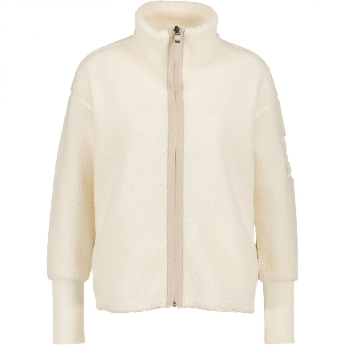 Didriksons Alexa, Fleecejacke, Damen, Creme/Weiß — 2