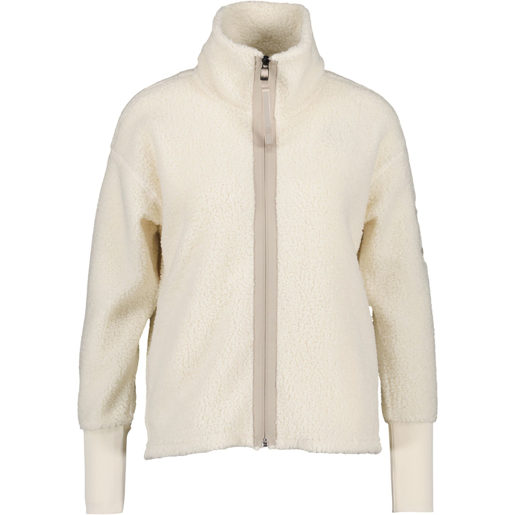 Didriksons Alexa, Fleecejacke, Damen, White Foam