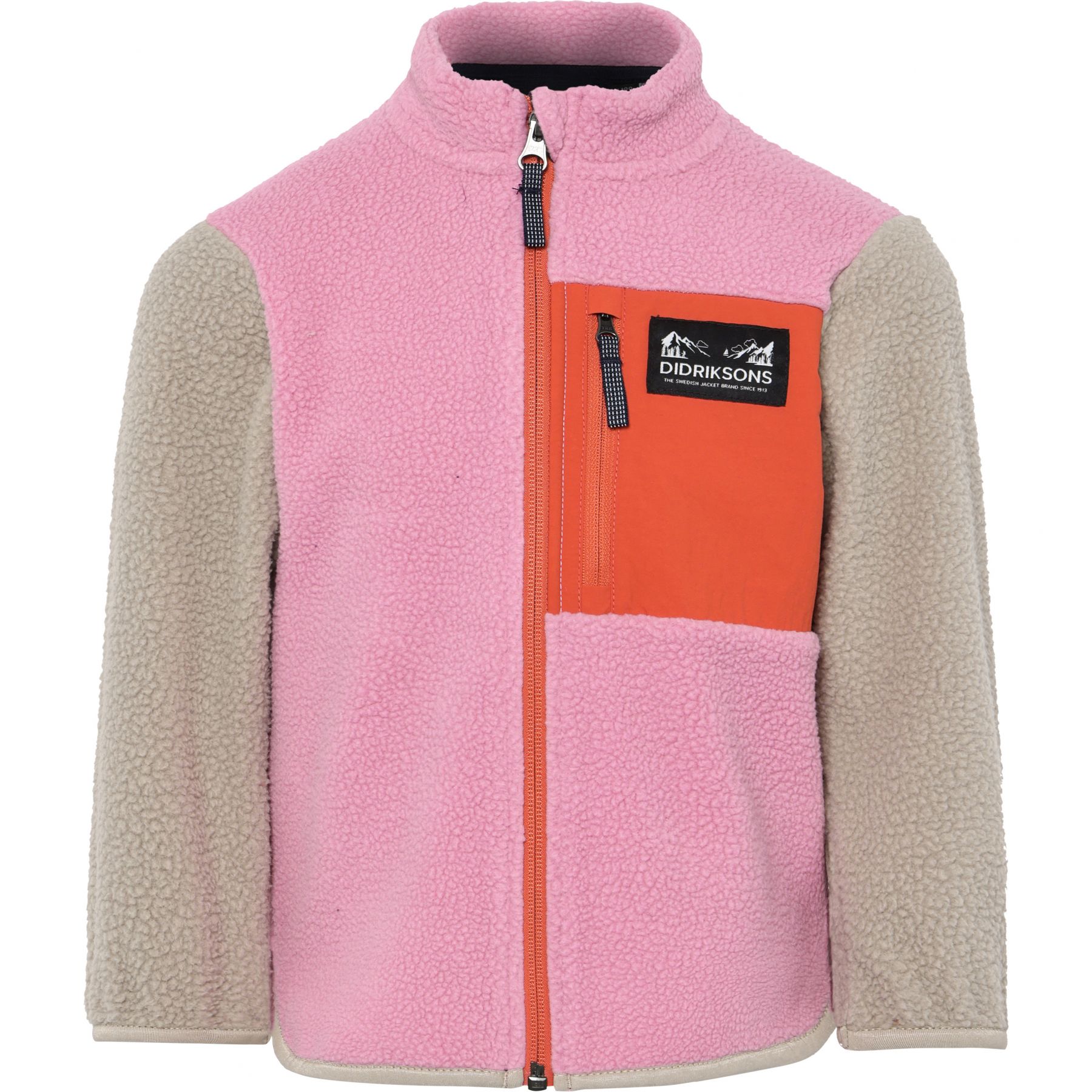Didriksons Anten, Fleecejacke, Junior, rosa