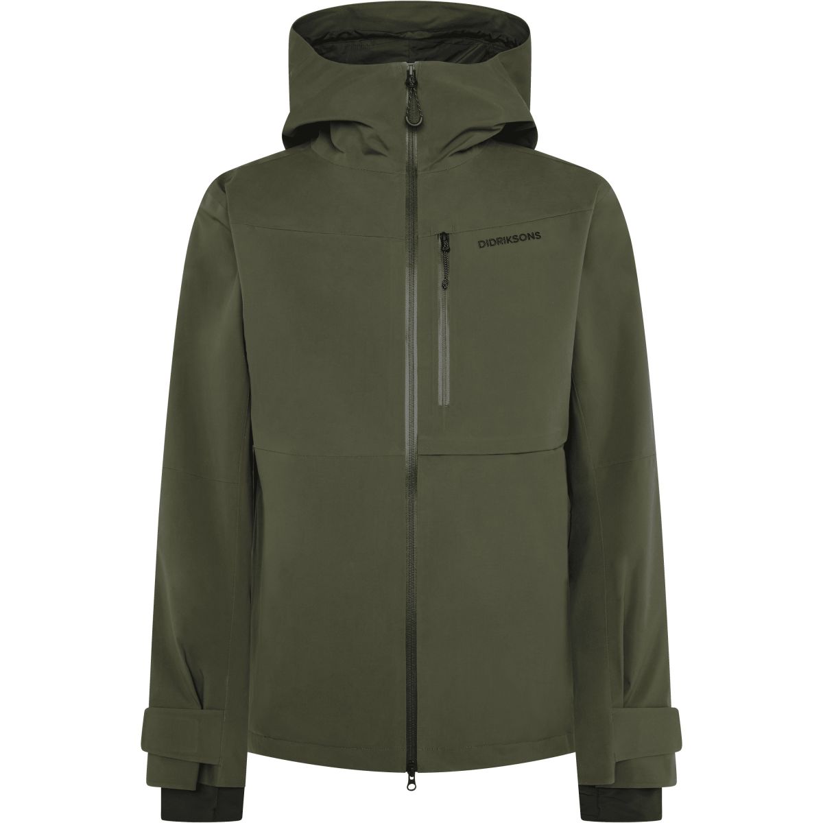 Didriksons Asp, Skijacke, Herren, dunkelgrün — 2
