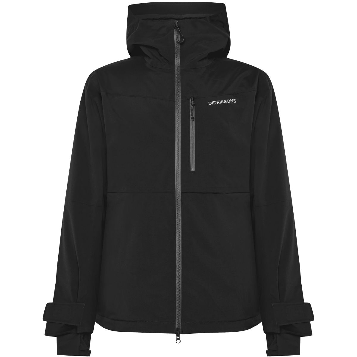 Didriksons Asp, Skijacke, Herren, schwarz — 2