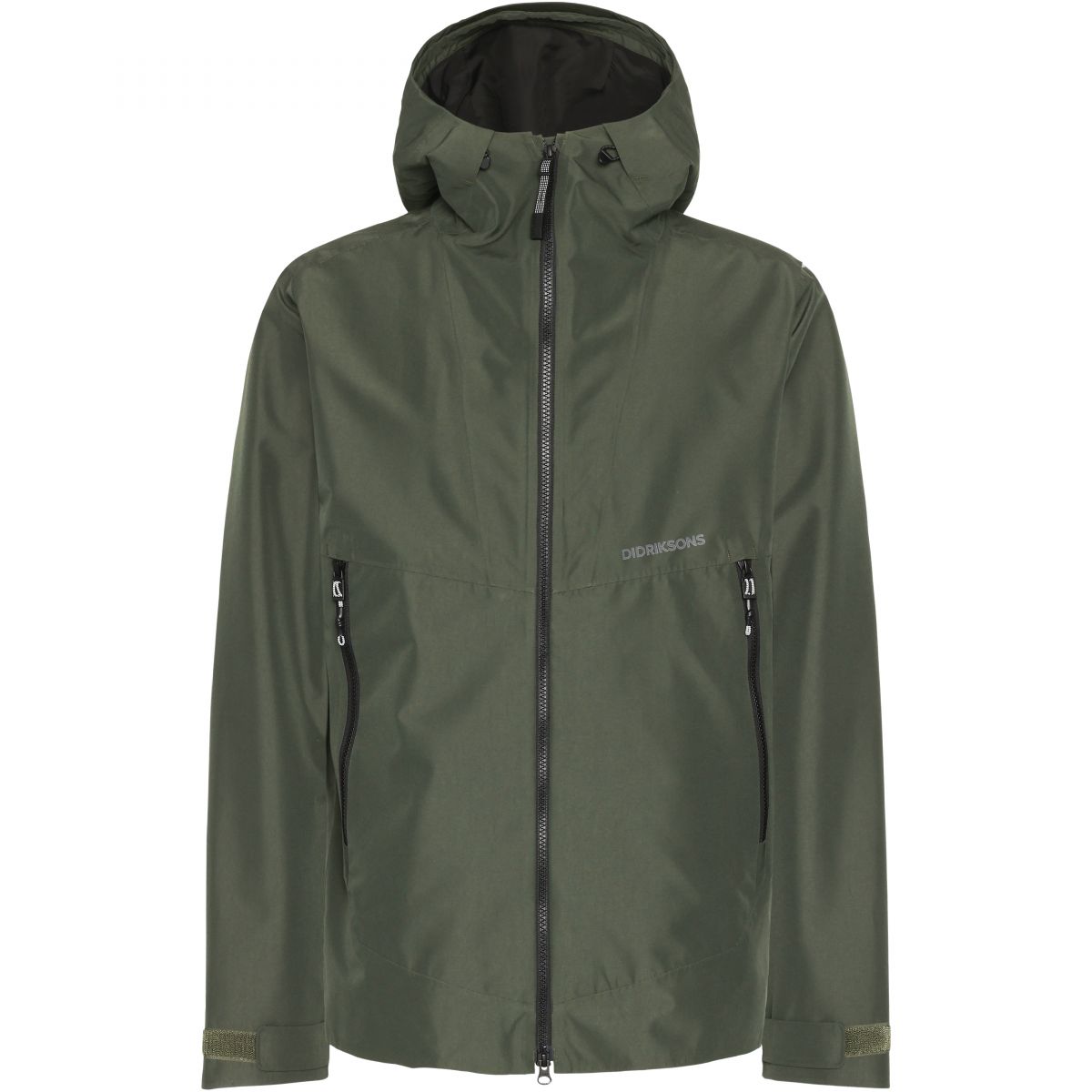 Didriksons Basil, Regenjacke, Herren, dunkelgrün — 2