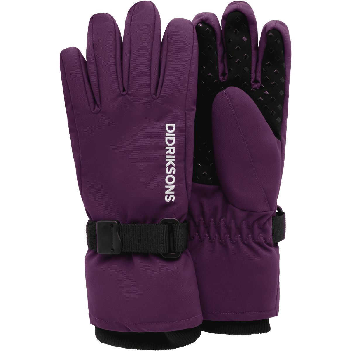 Didriksons Biggles 4, Skihandschuhe, Kinder, lila — 2