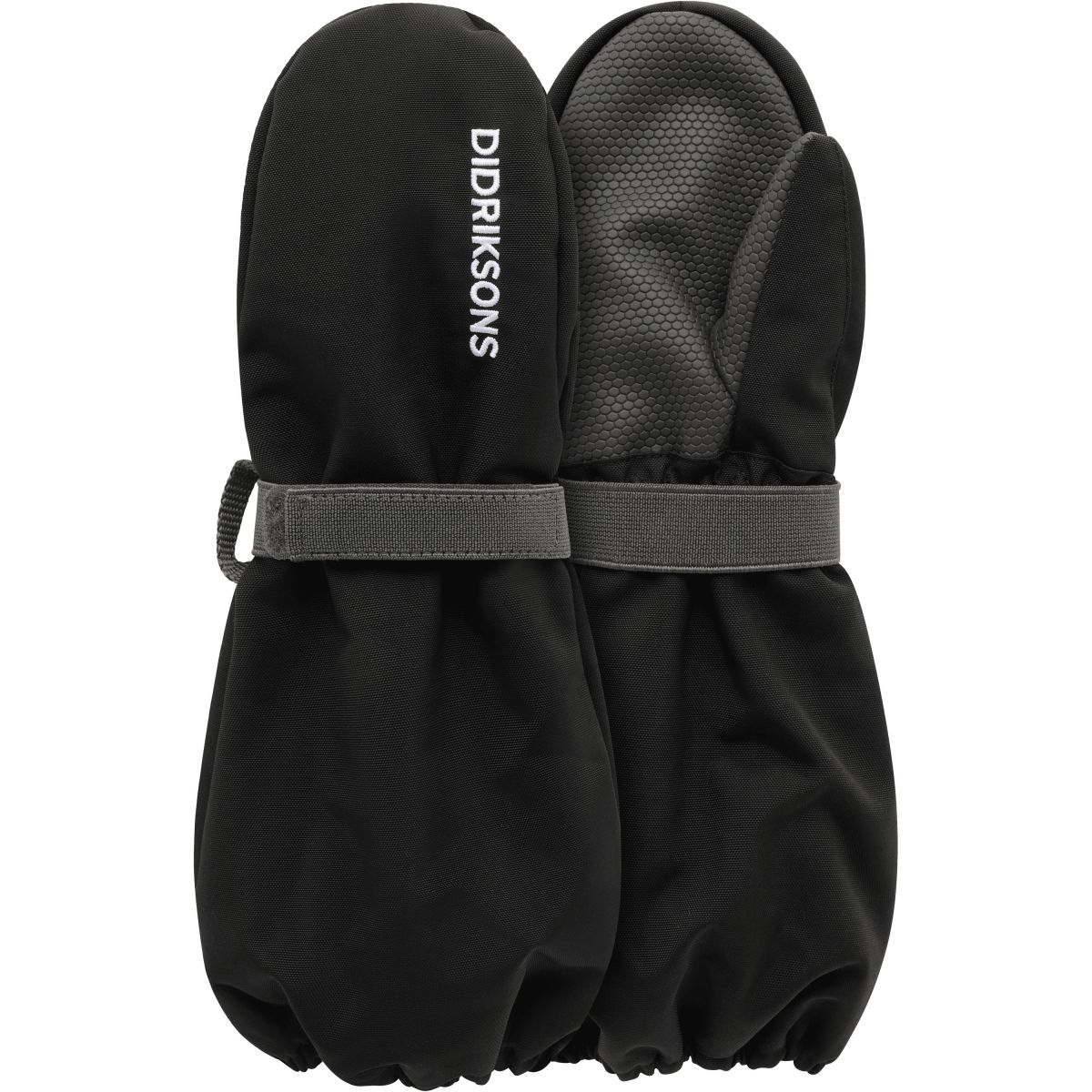 Didriksons Biggles 8, Fäustlinge, Kinder, schwarz — 2