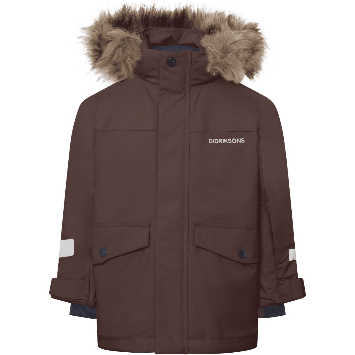 Didriksons Bjärven 5, Parka, Kinder, braun — 2