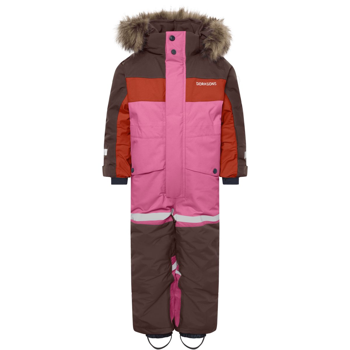 Didriksons Bjärven Cover 5, Overall, Kinder, rosa — 2