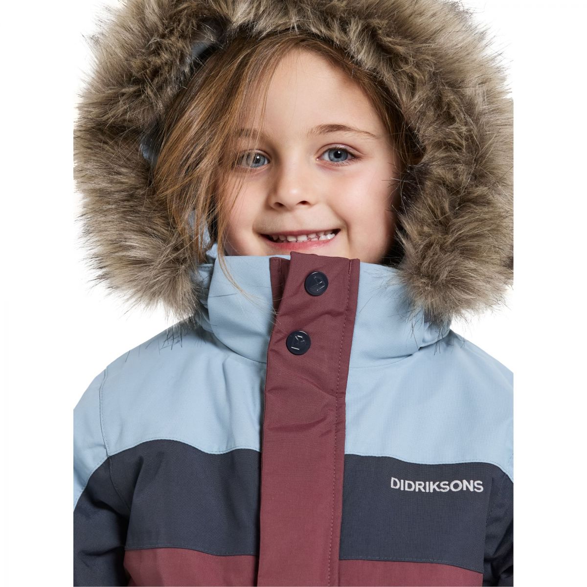 Didriksons Bjärven, Schneeanzug, Junior, dunkelrot — 2