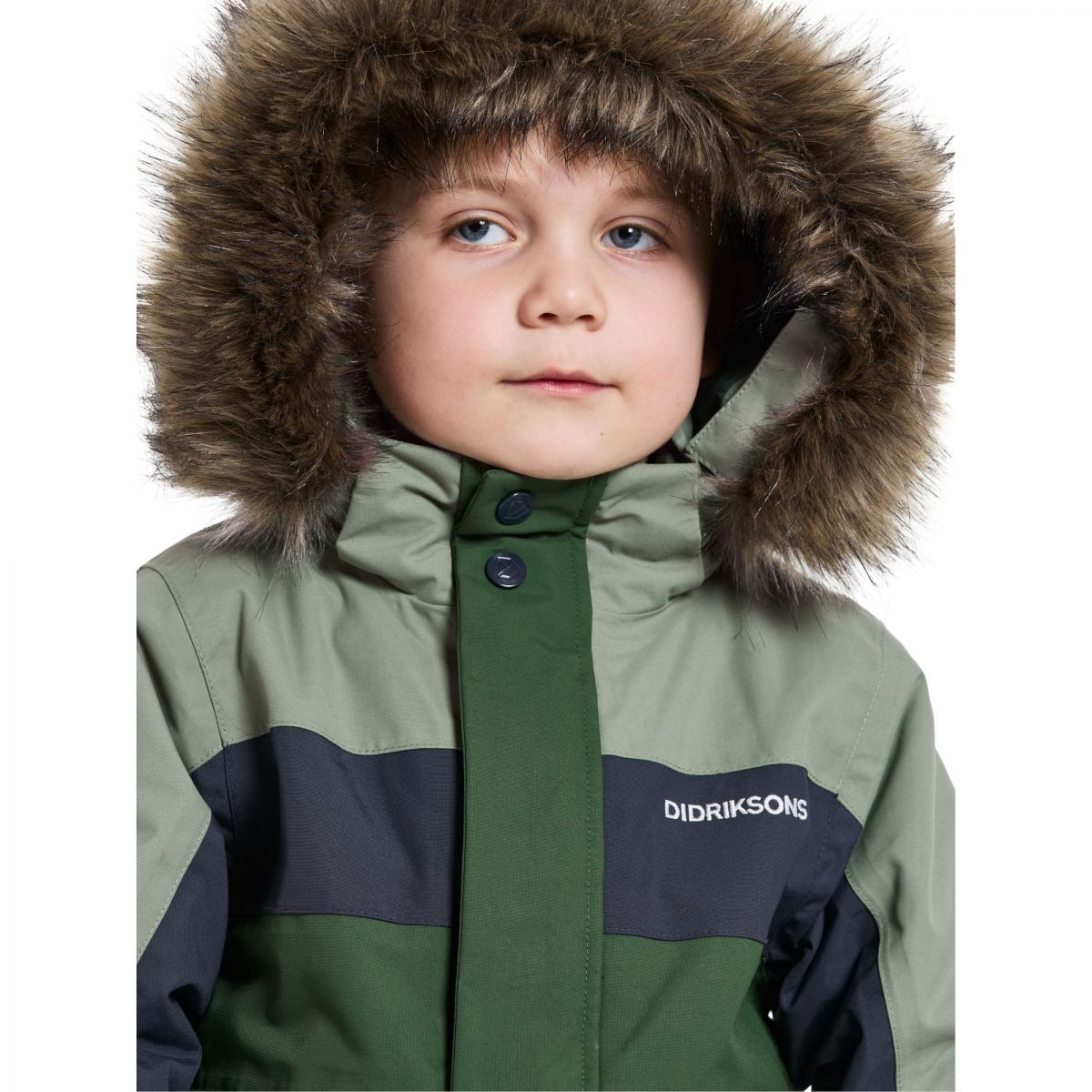 Didriksons Bjärven, Schneeanzug, Junior, hellgrün — 2