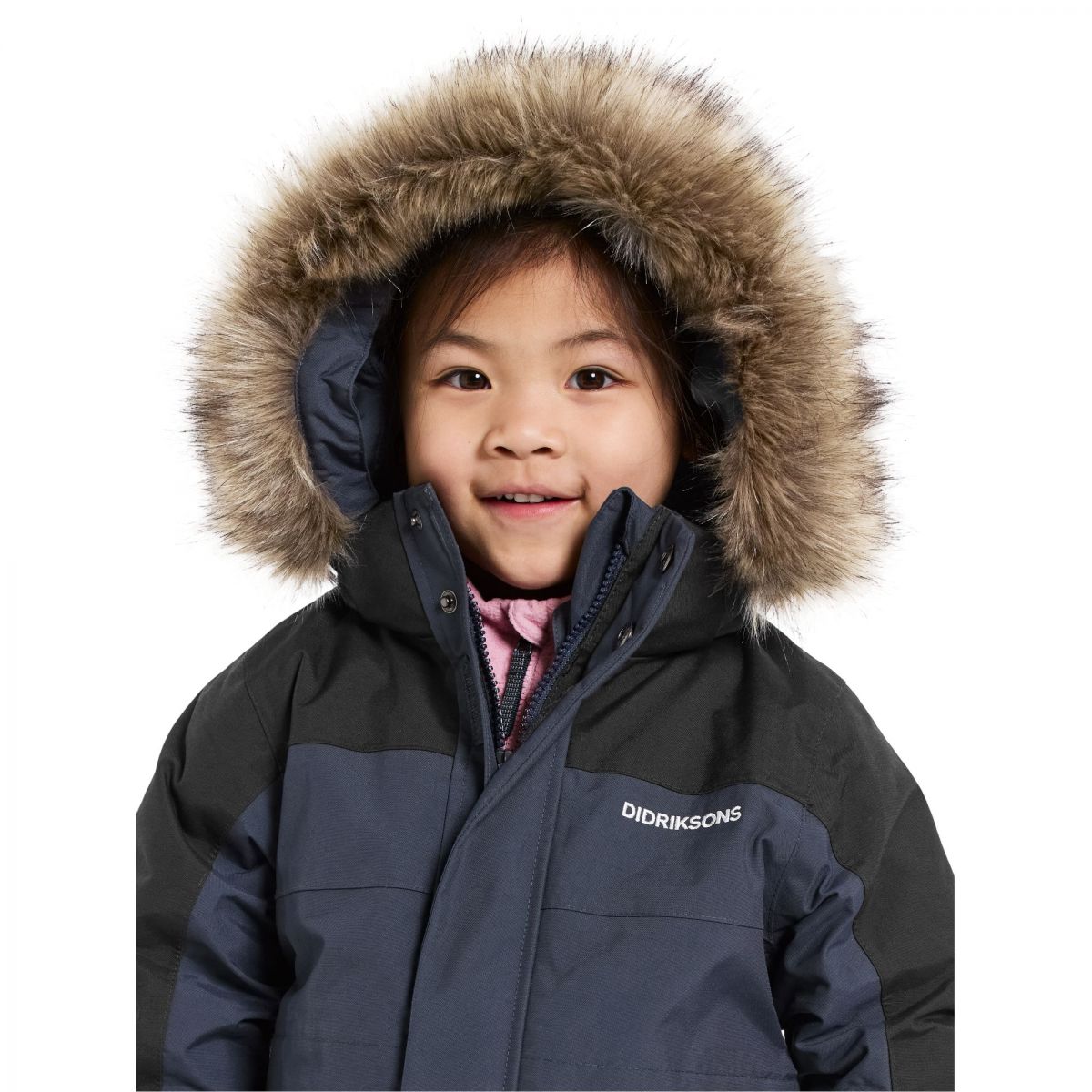 Didriksons Bjärven, Schneeanzug, Junior, navy — 2