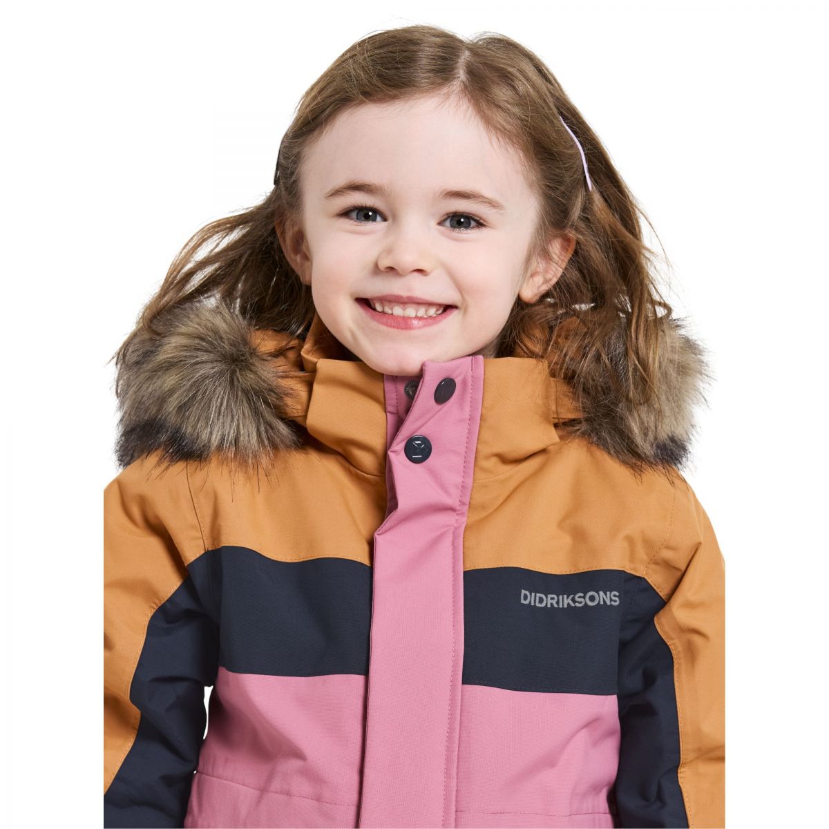 Didriksons Bjärven, Schneeanzug, Junior, rosa — 2