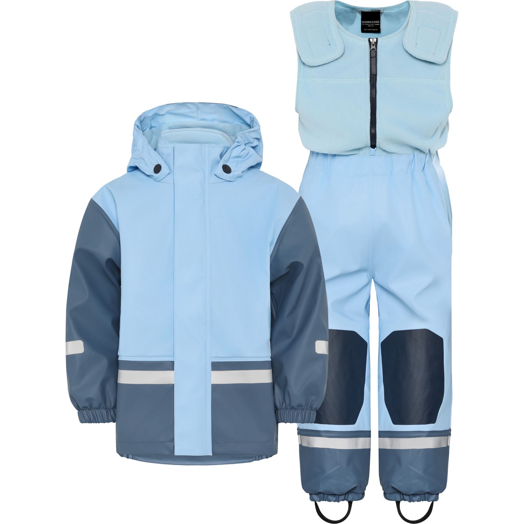 Didriksons Boardman, Regenanzug, Junior, hellblau