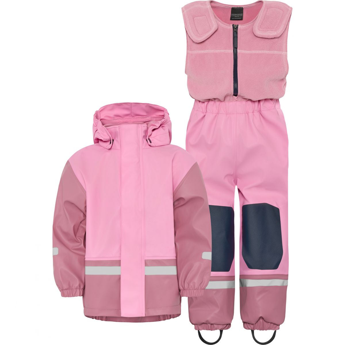Didriksons Boardman, Regenanzug, Junior, rosa — 2