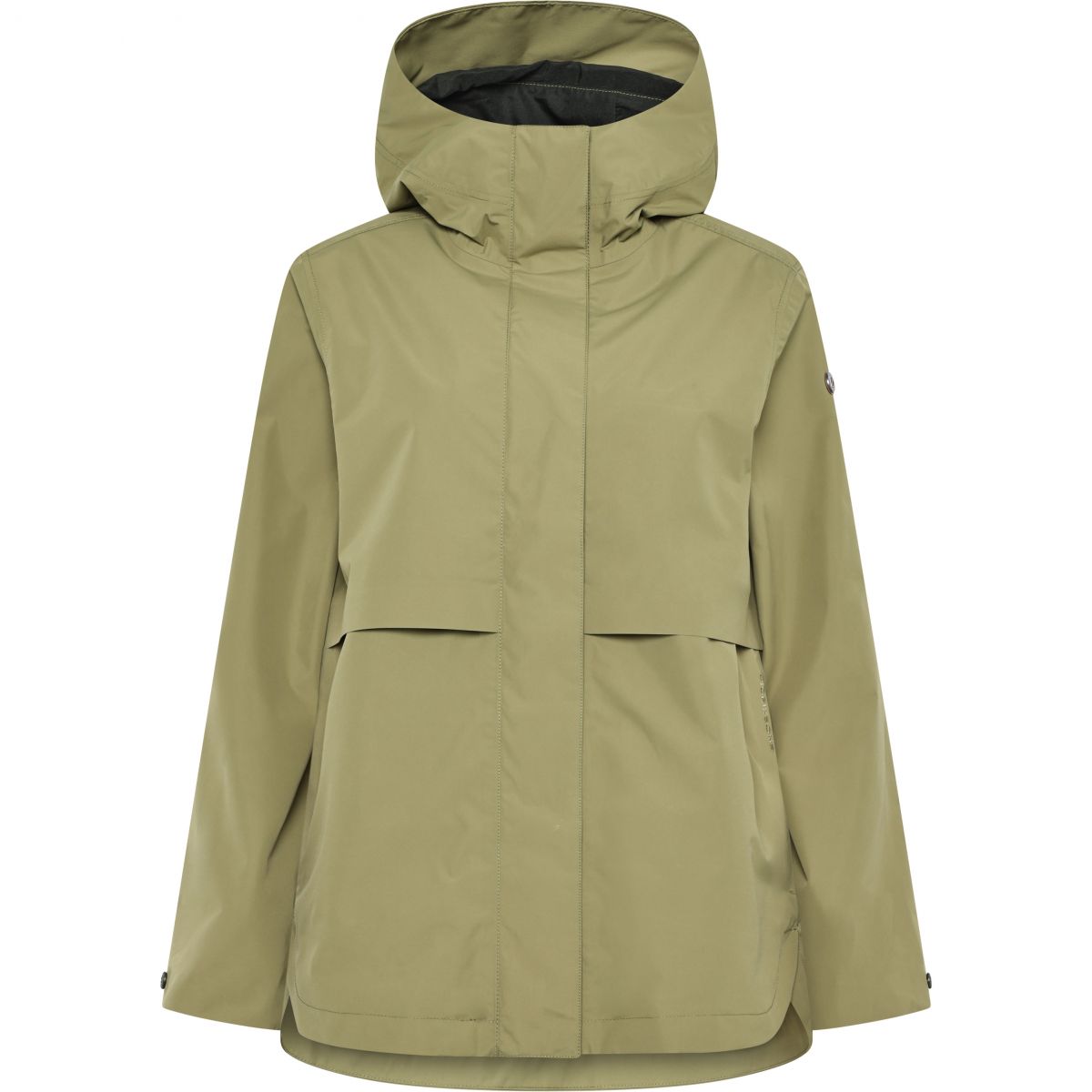 Didriksons Elsa, Regenjacke, Damen, olive green — 2