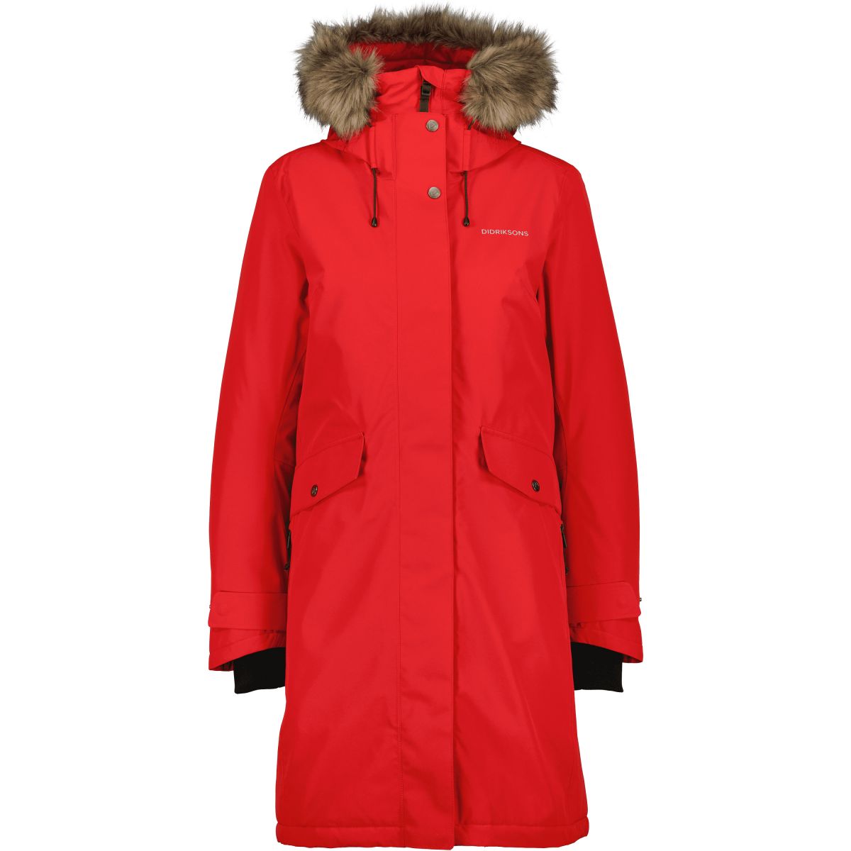 Didriksons Erika, Parka, Damen, Pomme Red — 2