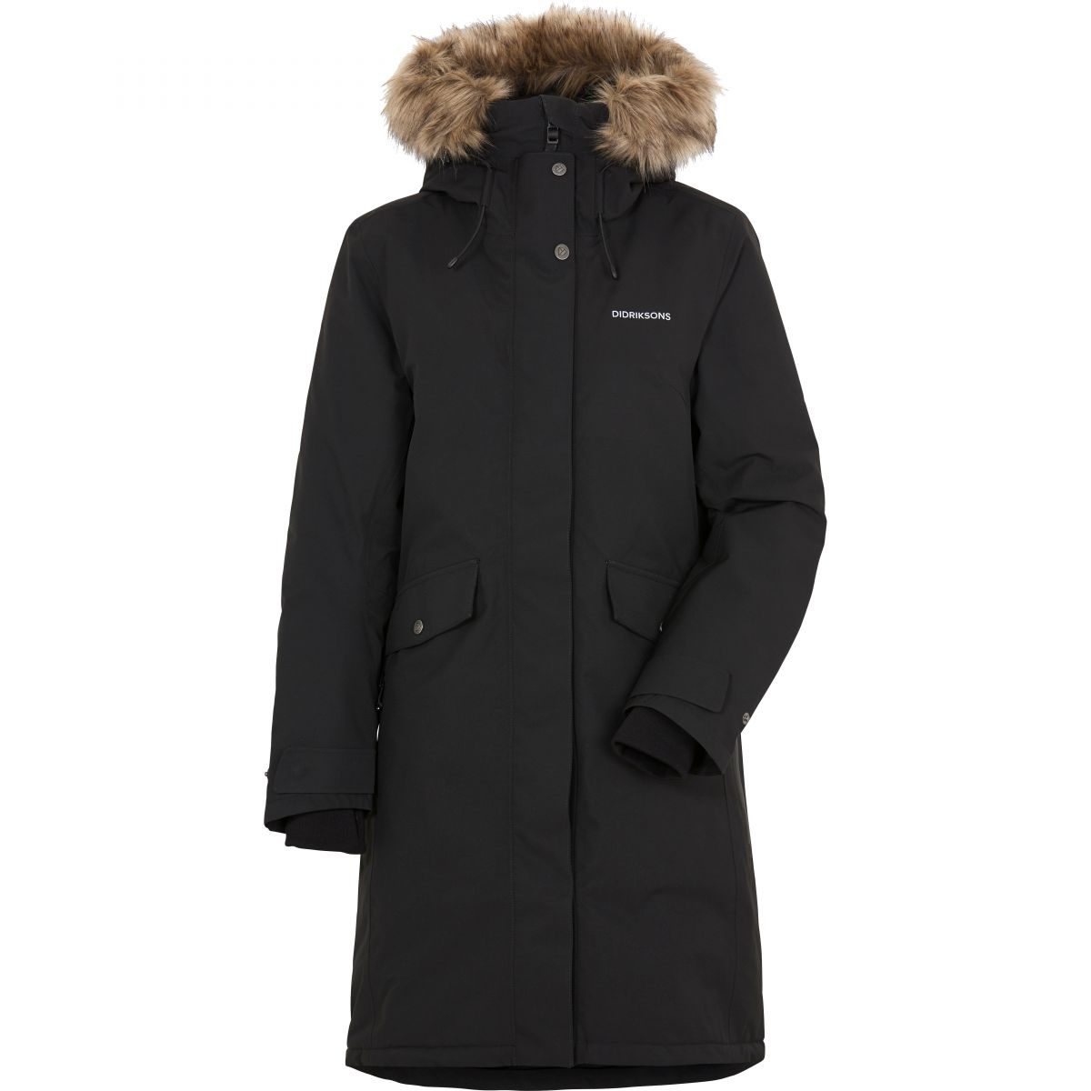 Didriksons Erika, Parka, Damen, schwarz — 2