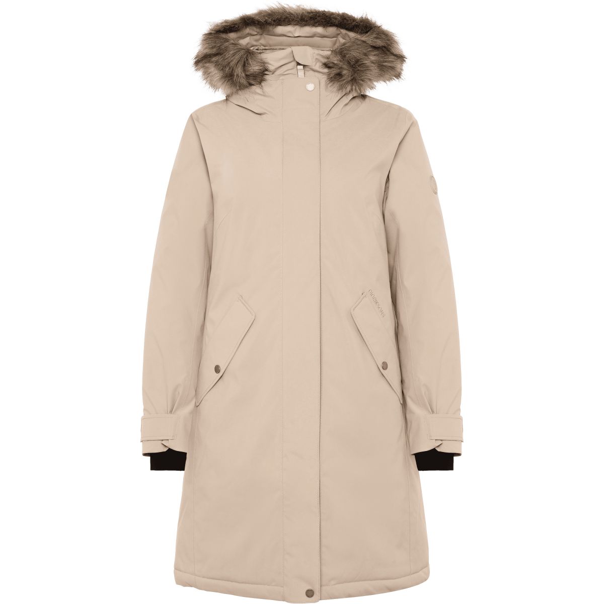 Didriksons Erna 2, Parka, Damen, Beige — 2