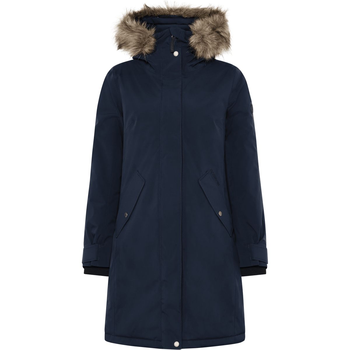 Didriksons Erna 2, Parka, Damen, dunkelblau — 2