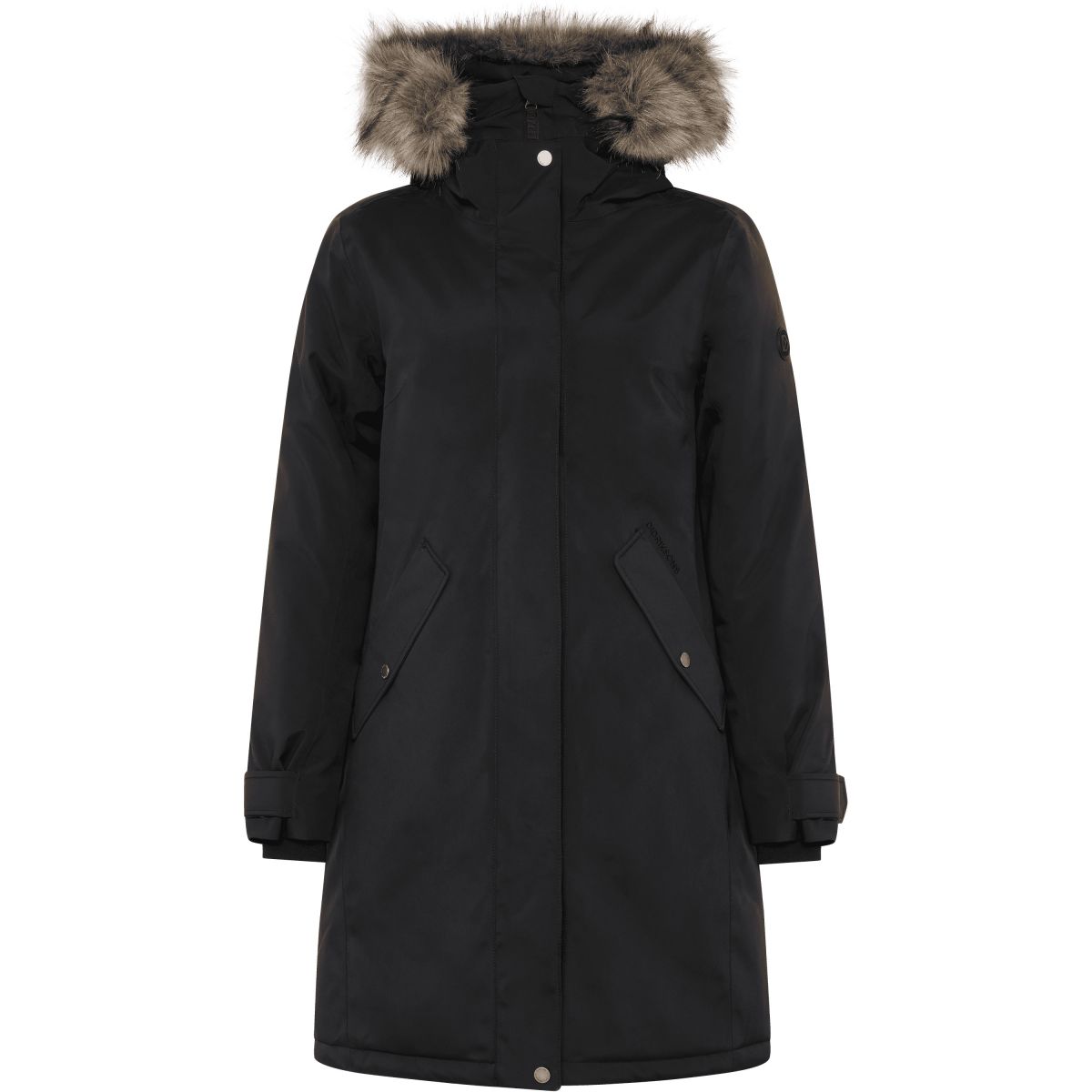 Didriksons Erna 2, Parka, Damen, schwarz — 2