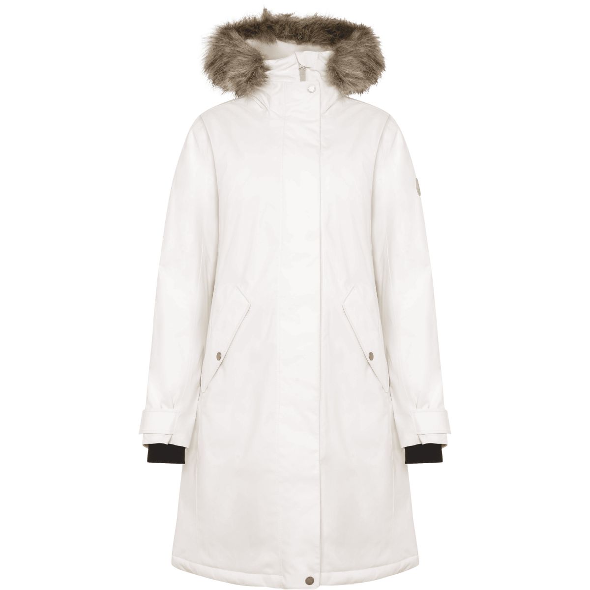 Didriksons Erna 2, Parka, Damen, White Foam — 2